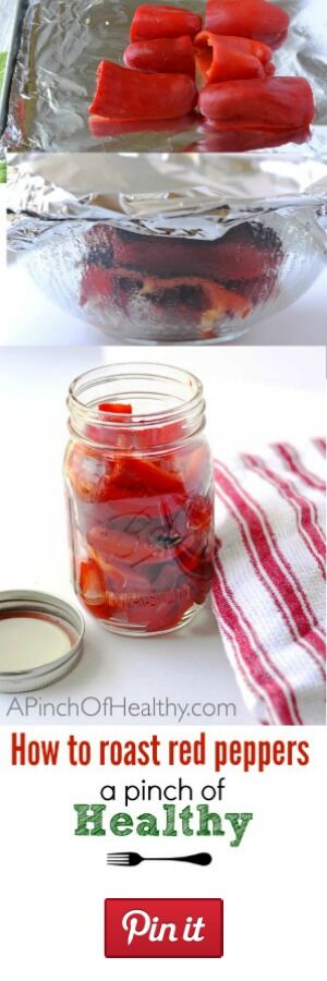 Homemade Roasted Red Peppers