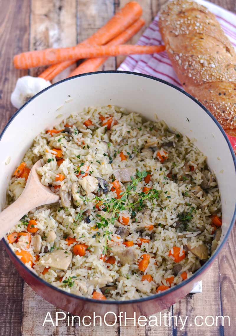 One-pot chicken & rice, Chicken recipes