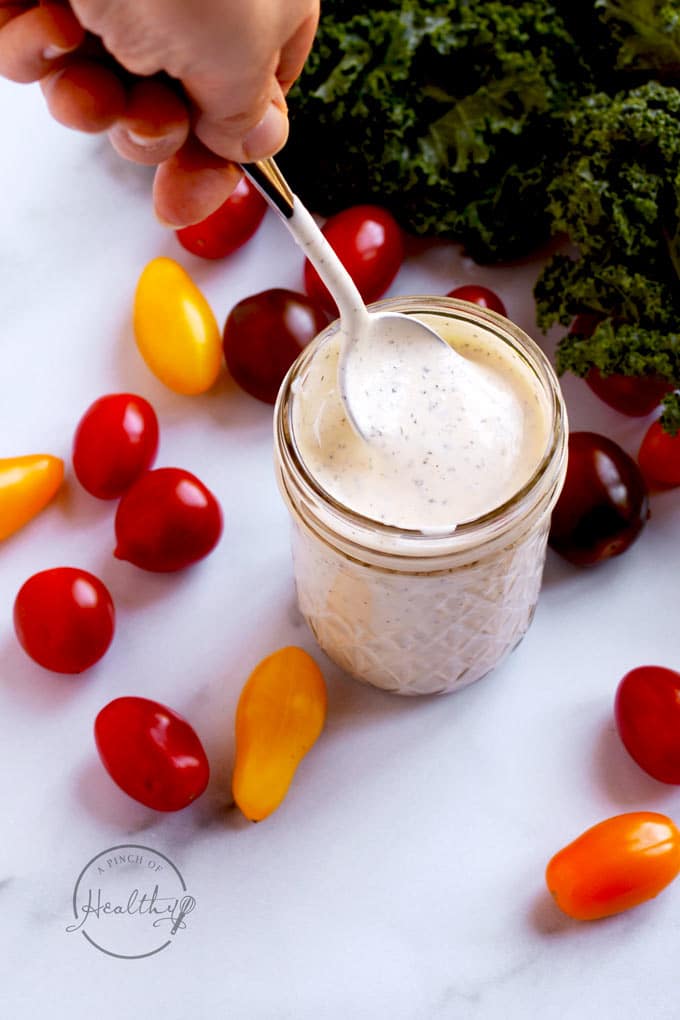 Easy Homemade Ranch Dressing - The Salty Marshmallow