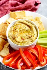 Classic Hummus (no cooking required!) - A Pinch of Healthy