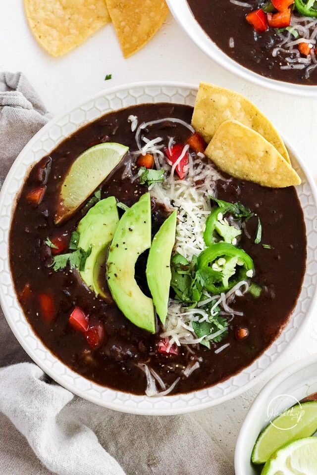 Slow Cooker Black Bean Soup