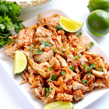 Mexican Shredded Chicken (Instant Pot, Slow Cooker or Stovetop) - A ...