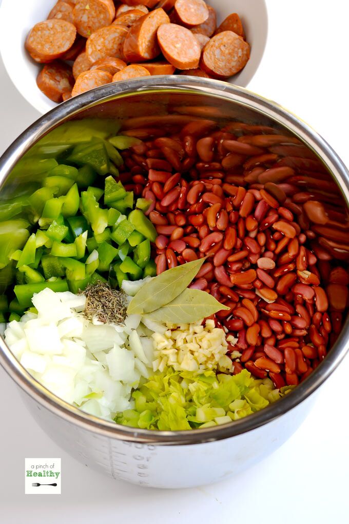 Slow Cooker Red Beans and Rice Recipe - A Pinch of Healthy