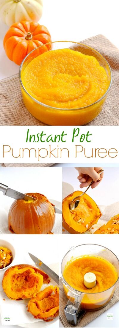 Easy Pumpkin Puree from Scratch