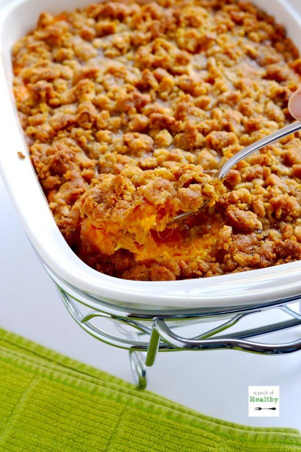 Sweet Potato Casserole (Mom's Traditional Family Recipe)