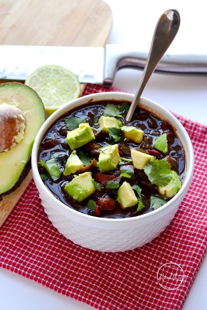 7-Ingredient Crock-Pot Black Bean Soup - Live Simply