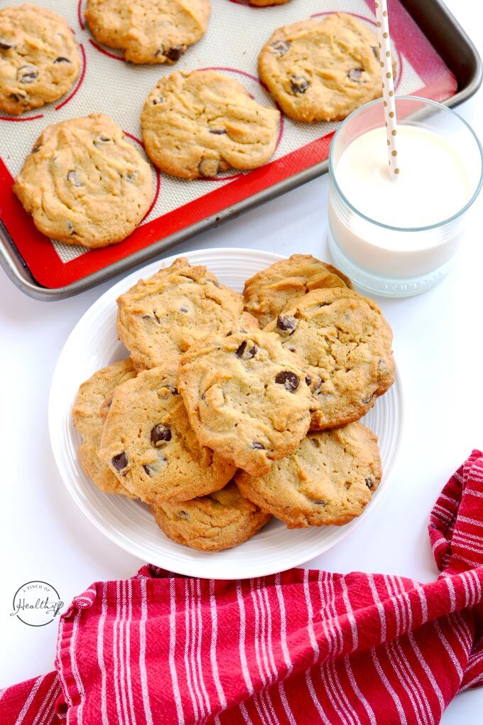 Favorite Browned Butter Chocolate Chip Cookies Recipe - Pinch of Yum