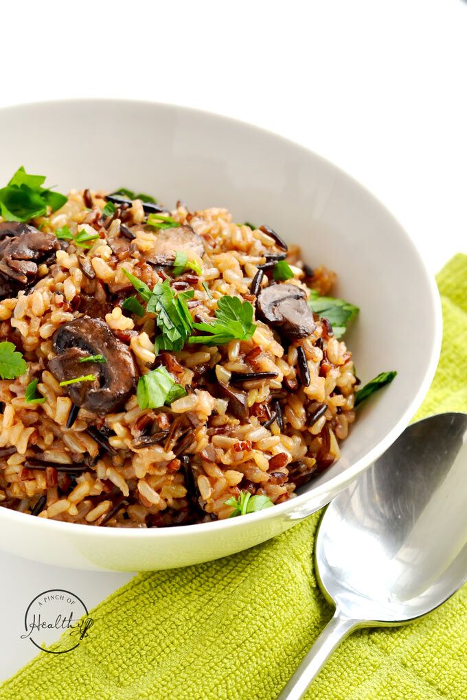 Mushroom rice best sale pilaf instant pot