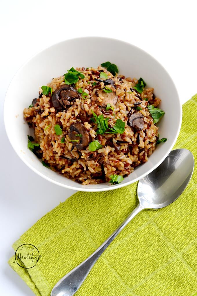 Instant Pot Brown Rice Pilaf