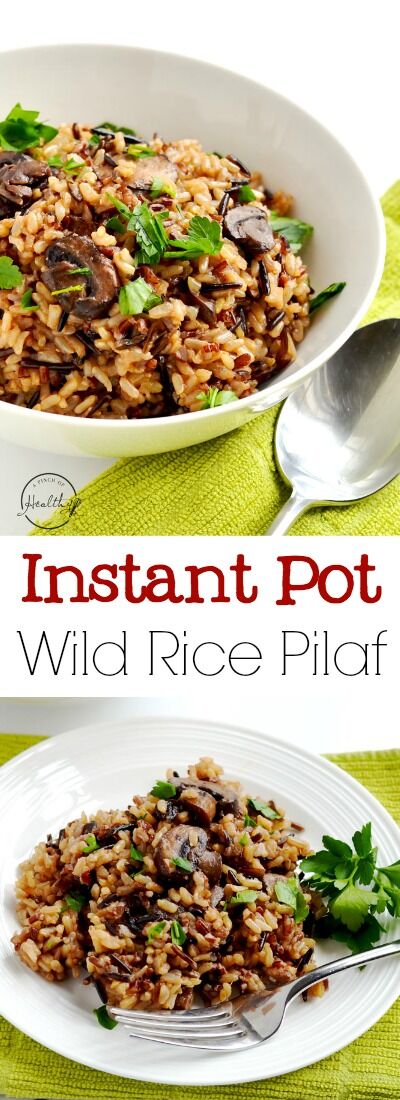 Instant Pot Rice Pilaf - Your Home, Made Healthy