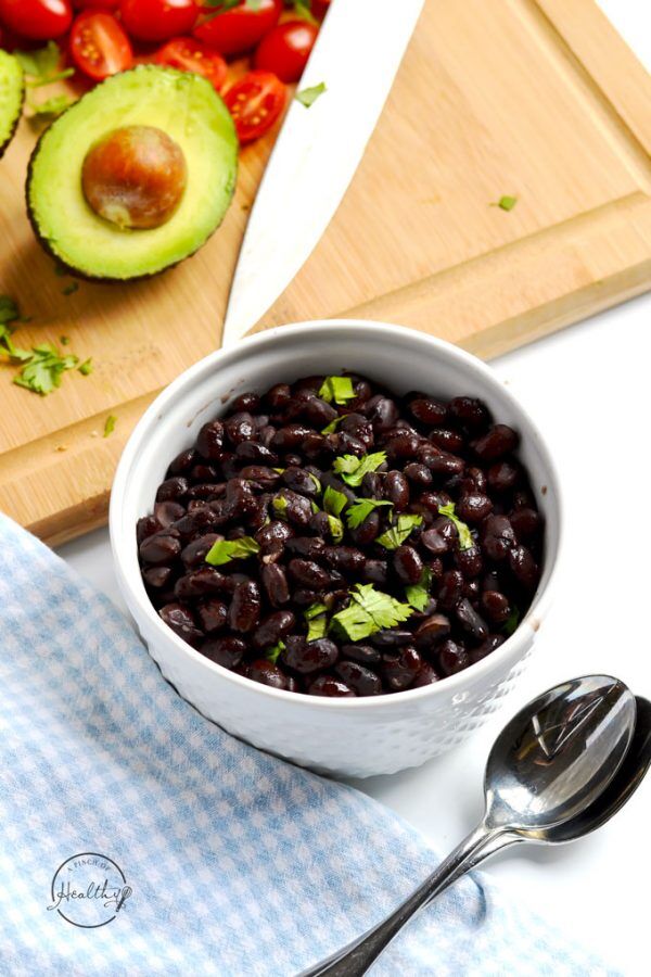 Instant Pot Black Beans (Vegan, No Soak) - A Pinch of Healthy