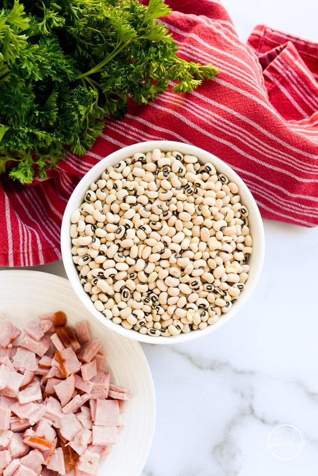 Ninja Foodi Black Eyed Peas with Ham - The Tasty Travelers