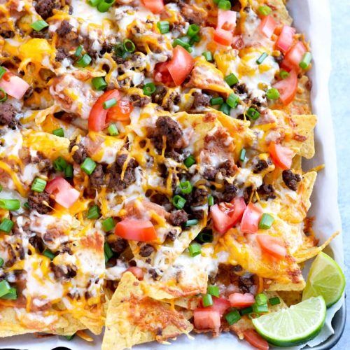 Epic Beef Nachos Supreme (Better Than Taco Bell) - A Pinch of Healthy