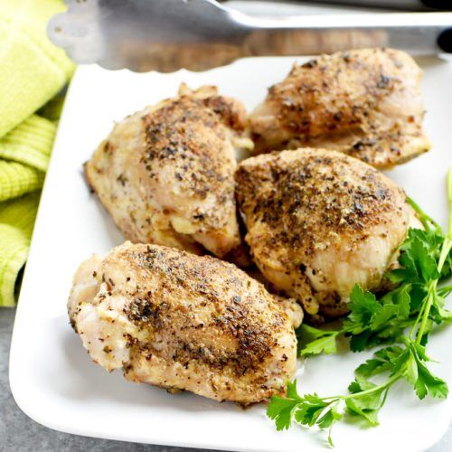 Instant Pot Chicken Thighs - A Pinch of Healthy