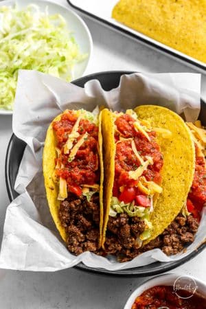 Ground Beef Tacos (with homemade seasoning) - A Pinch of Healthy