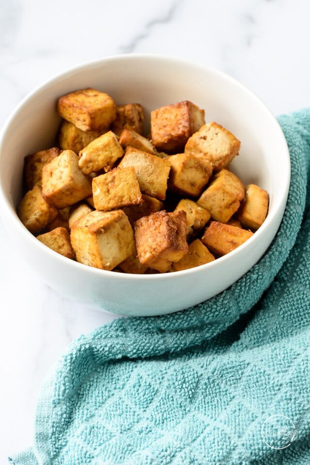 Super Crispy Tofu (Air Fried or Oven Baked) - Healthful Blondie
