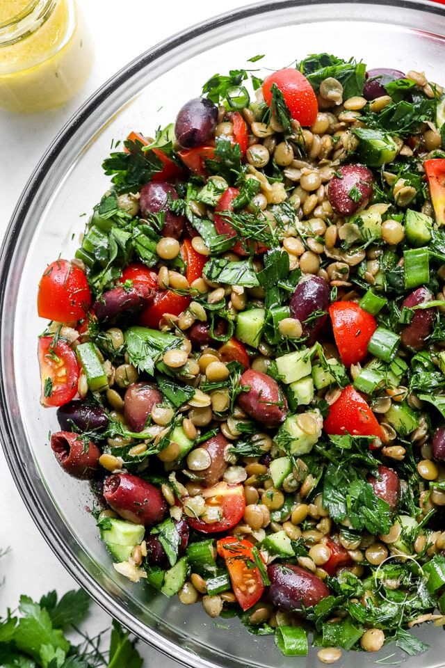 Lentil Salad (vegan/ plant-based)