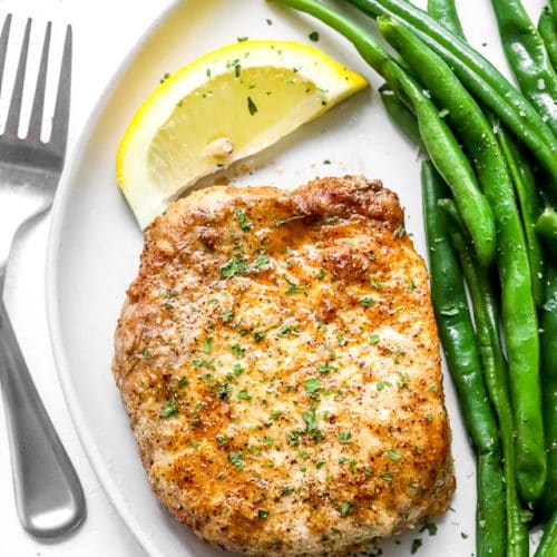 Air Fryer Pork Chops (juicy, delicious!) - A Pinch of Healthy