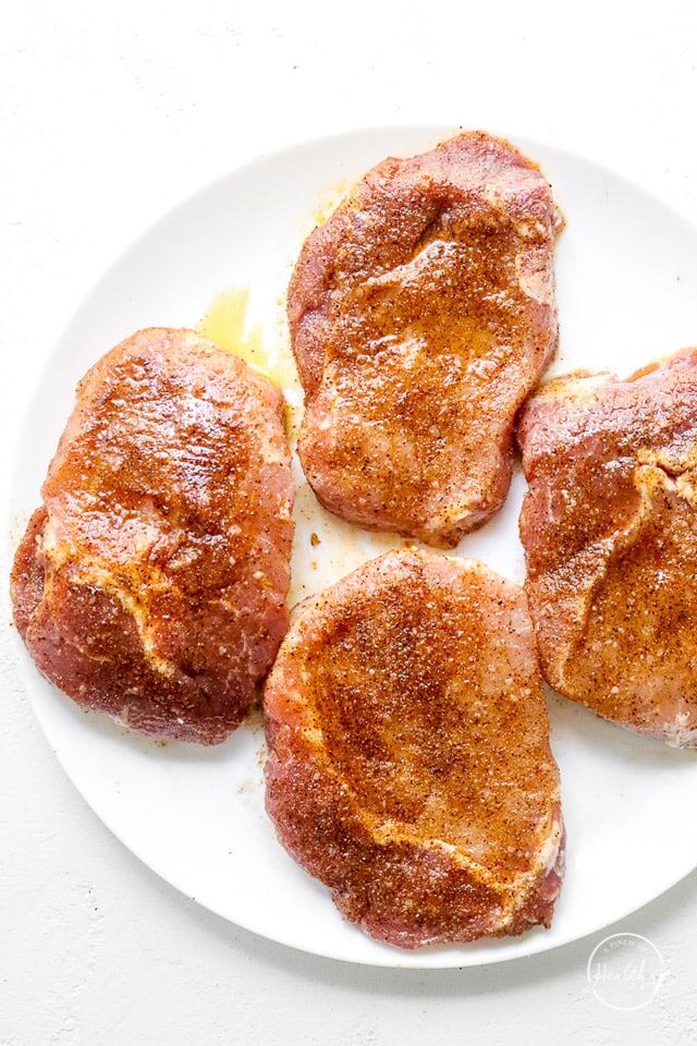 Air Fryer Pork Chops (juicy, delicious!) - A Pinch of Healthy