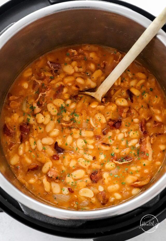 Instant Pot Baked Beans (better than canned!) A Pinch of Healthy