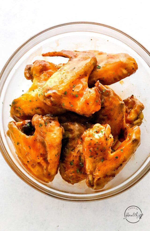 Air Fryer Spicy Buffalo Wings Recipe – FOOD is Four Letter Word