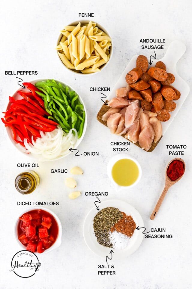 Jambalaya Pasta Recipe A Pinch of Healthy