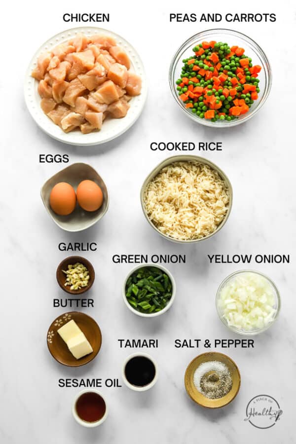 Chicken Fried Rice {better than take-out!} - A Pinch of Healthy