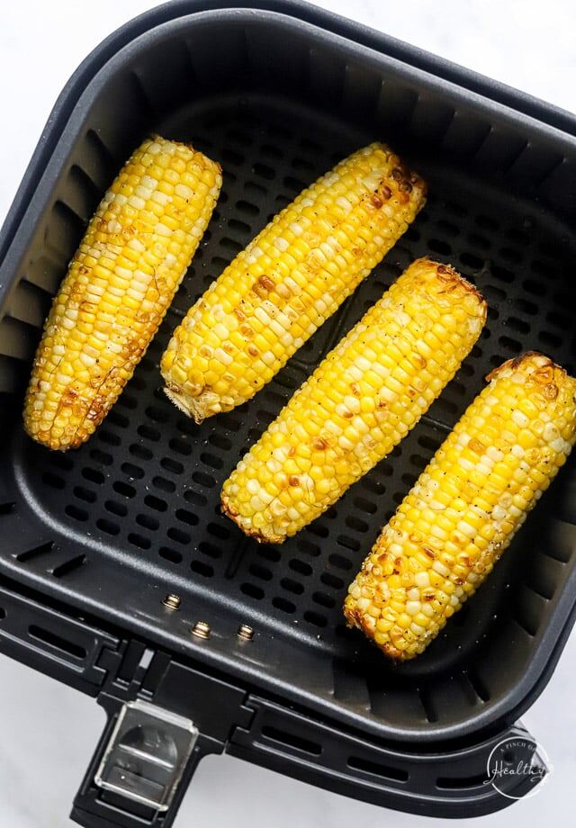 Air Fryer Corn on the Cob - A Pinch of Healthy