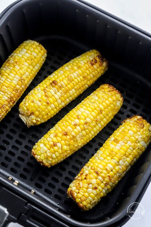 Air Fryer Corn on the Cob - A Pinch of Healthy