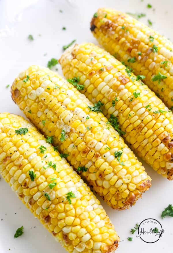 Air Fryer Corn on the Cob - A Pinch of Healthy