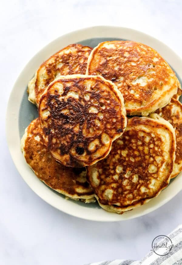 Vegan Pancakes Recipe - A Pinch of Healthy