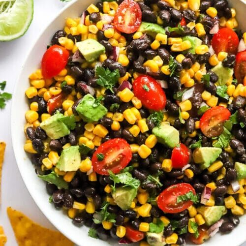 Black Bean Salad - A Pinch of Healthy