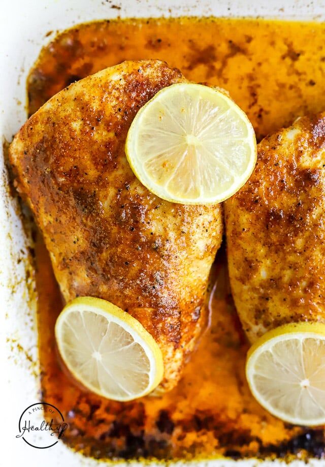 Simple Oven Baked Chicken Breast Recipe - A Pinch of Healthy