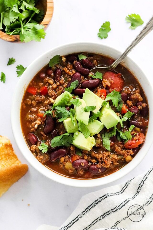 Vegan Chili - A Pinch of Healthy