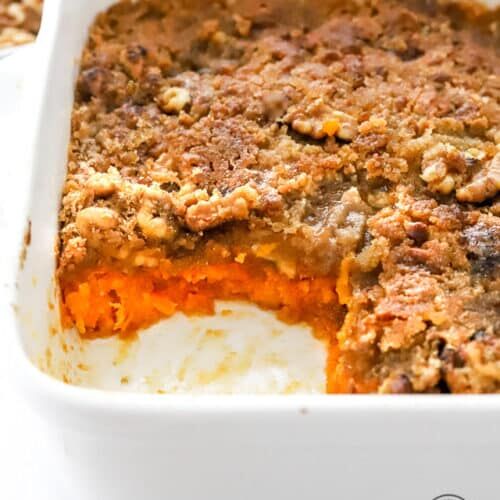 Sweet Potato Casserole (Mom's Traditional Family Recipe)