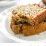 Vegan Banana Bread (so easy!) - A Pinch of Healthy