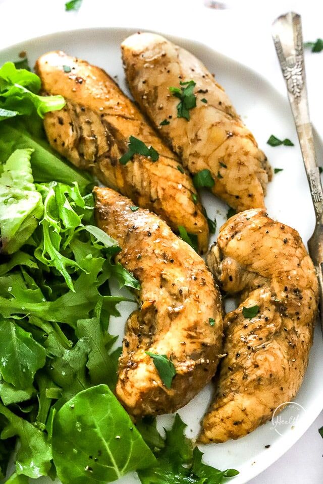 Baked Chicken Tenderloin Recipe - A Pinch of Healthy