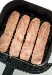 Air Fryer Turkey Bacon - A Pinch of Healthy