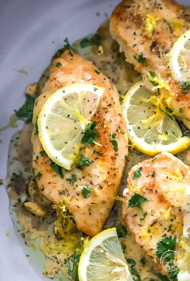 Lemon Chicken Recipe - A Pinch of Healthy